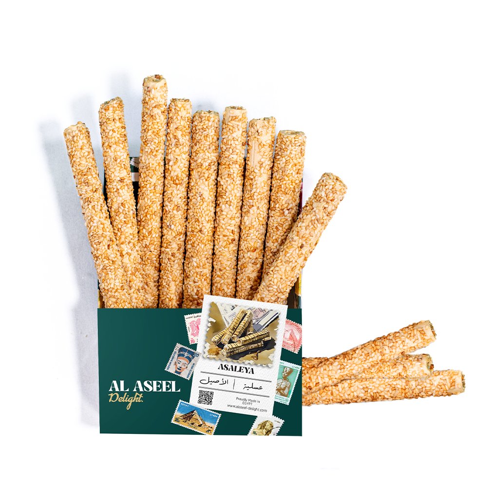 عسلية بالسمسم علبة 12ق