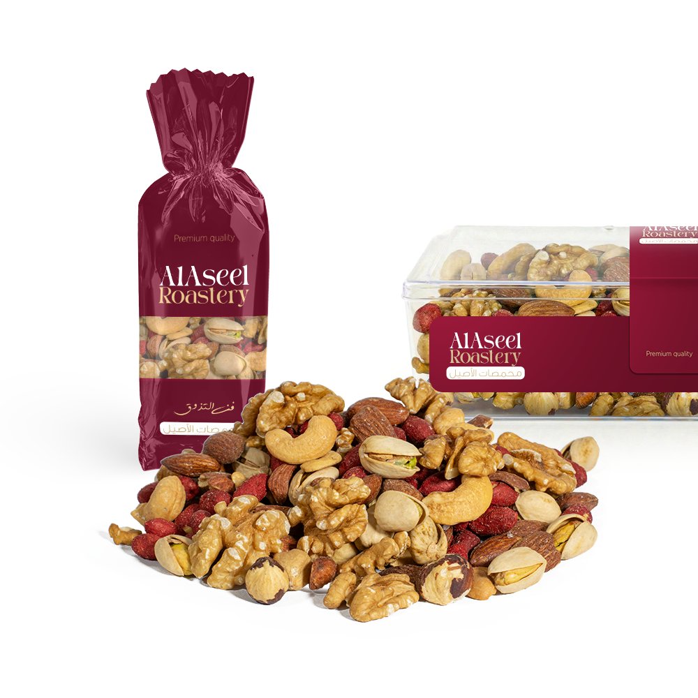 ميكس مكسرات (اضافة سوداني مدخن)